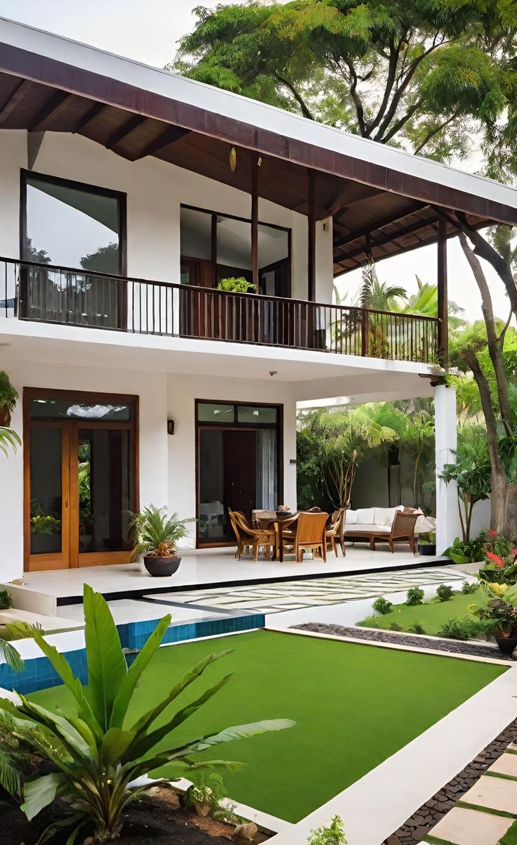 Modern two storey home
